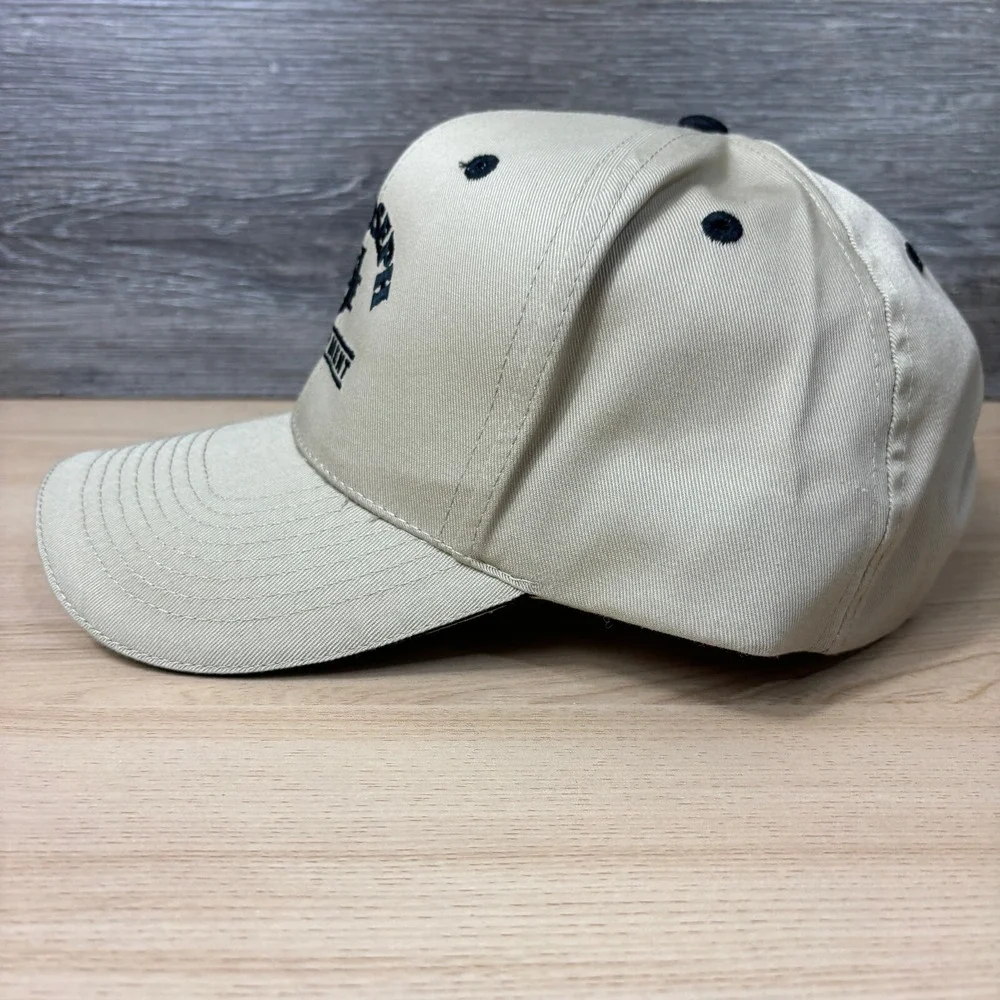 St Joseph Equipment Hat Cap Strap Back Brown‎ Tan Outdoors Adjustable